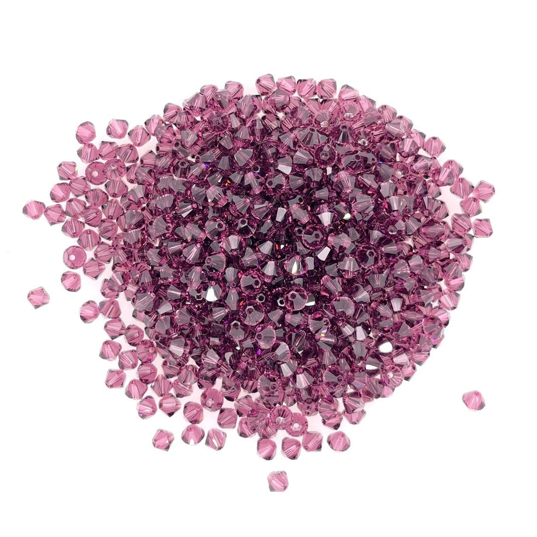 bara boheme - Crystal BTY | Gold Filled Beaded Bracelet: Light Azore / 14KG Filled / Stretchy 6.5"