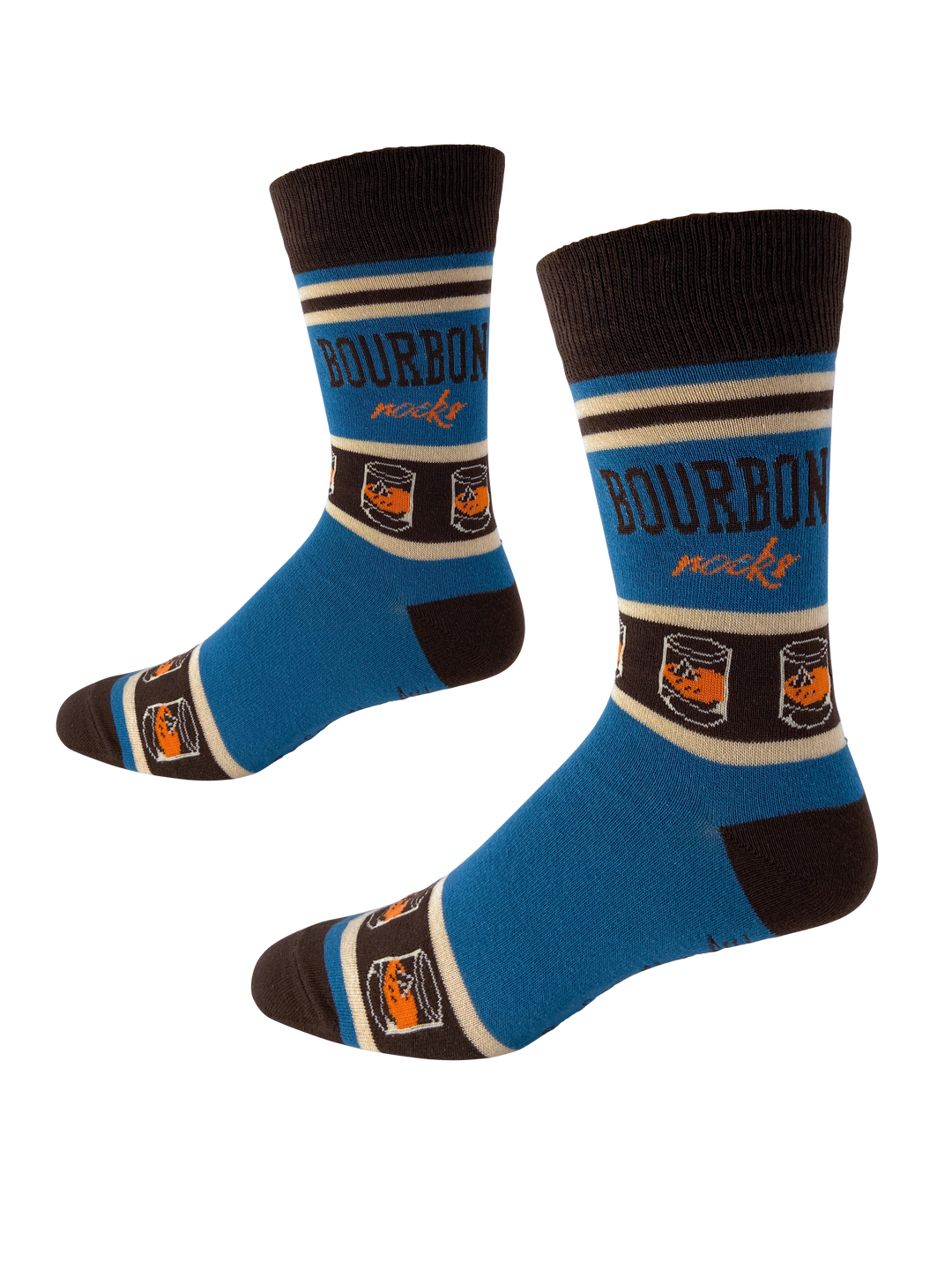 Buy Socks You All - Bourbon Rocks - Men's Socks