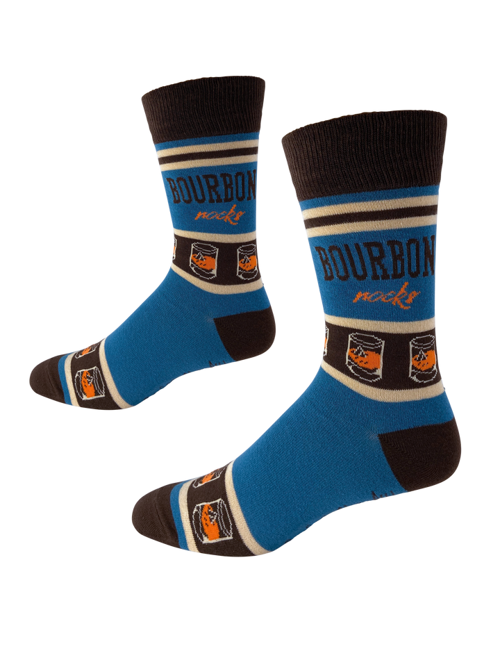 Buy Socks You All - Bourbon Rocks - Men's Socks