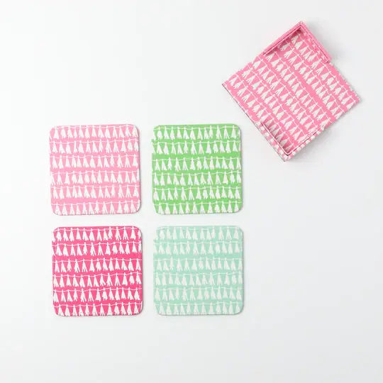 KEVA Style and Created By - Cocktails Coasters Set of 4