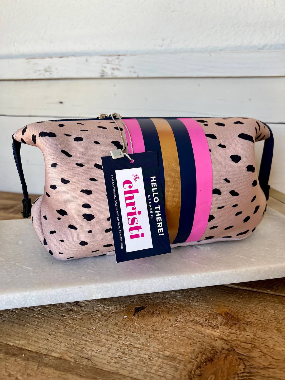TAYLOR GRAY - The Christi Small Neoprene Makeup Bag | shoptaylorgray