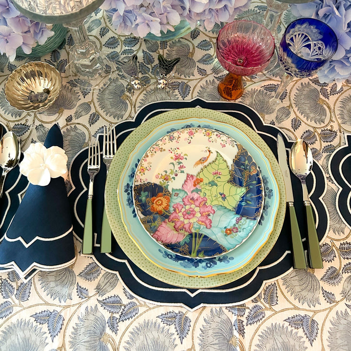 Don Lino Navy Linen Placemat