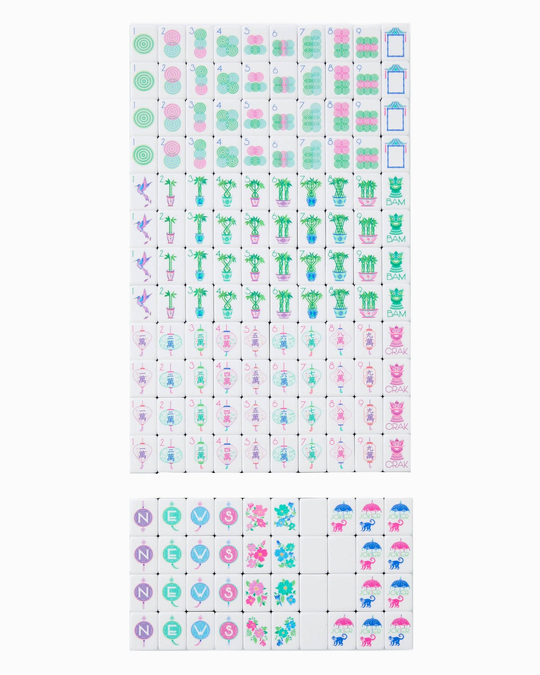 Oh My Mahjong - Jasmine Tile Set