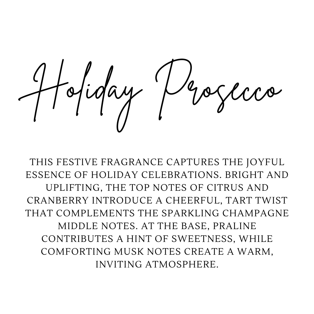 Hollowood Home and Candle - HOLIDAY PROSECCO | HOLIDAY | CAR DIFFUSER