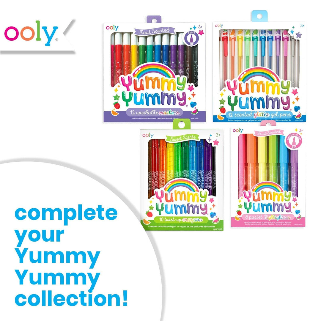 OOLY - Yummy Yummy Fruit Scented Markers - Set of 12