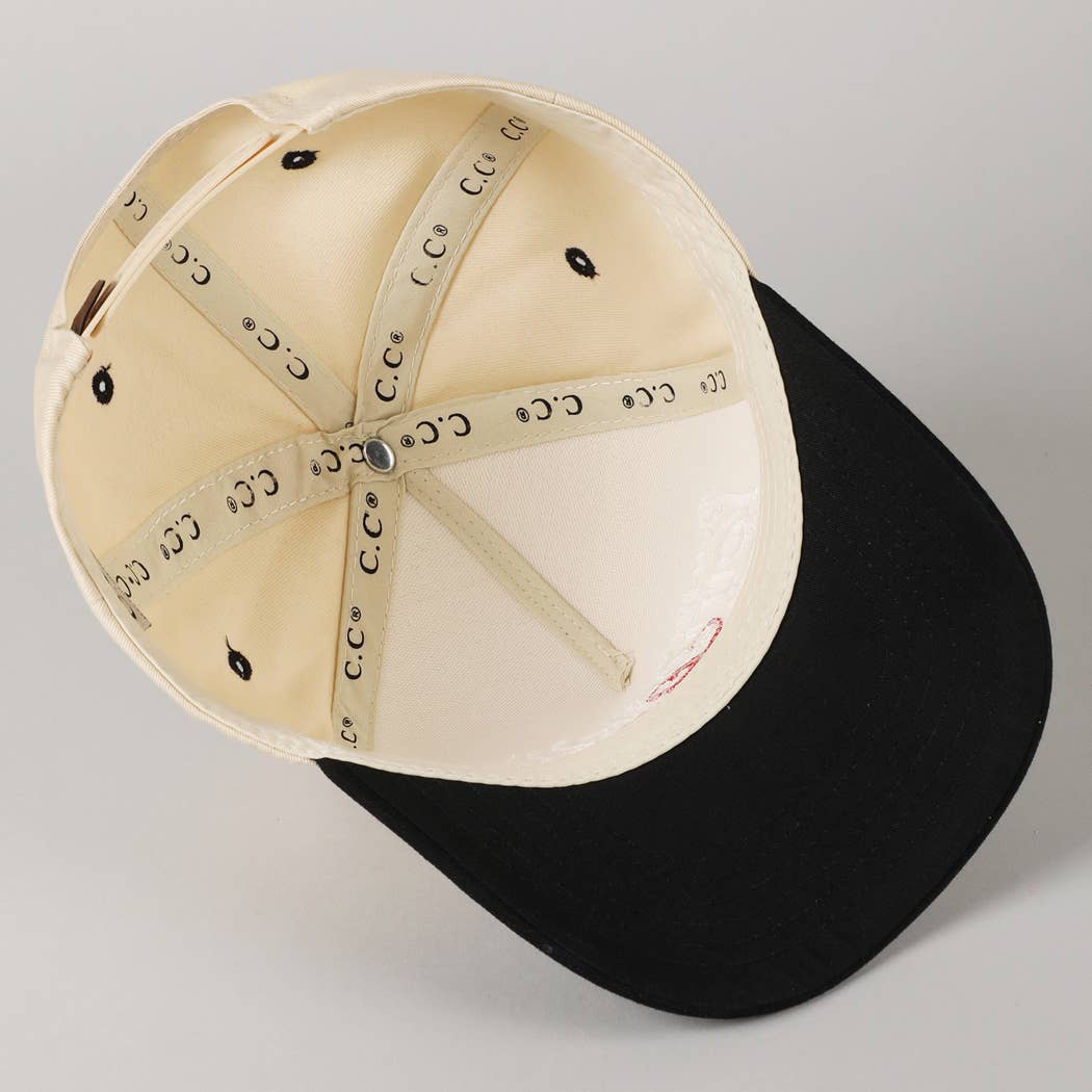 Fashion City - You Look Like You Love Me Embroidery Trucker Hat: Light Pink / ONE SIZE