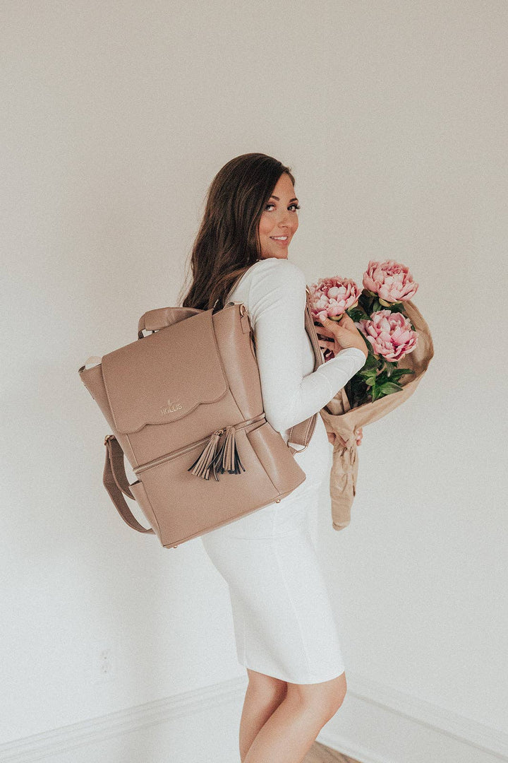 Hollis - Diaper Bag: Nude