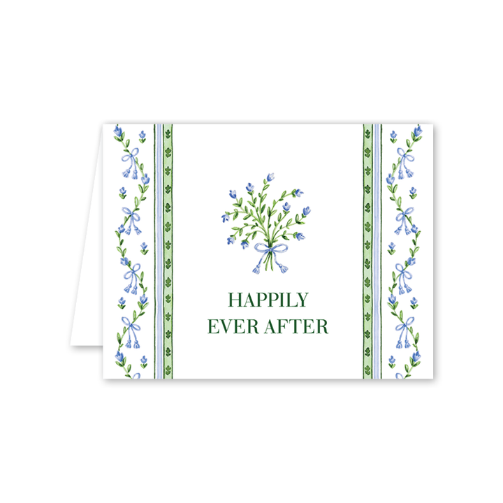 Dogwood Hill - Broderie Bleue Wedding: Single Card