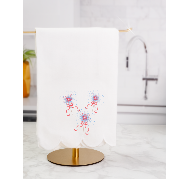 Busy Bee Gift - All American Sparklers Grand Millennial Tea Towel