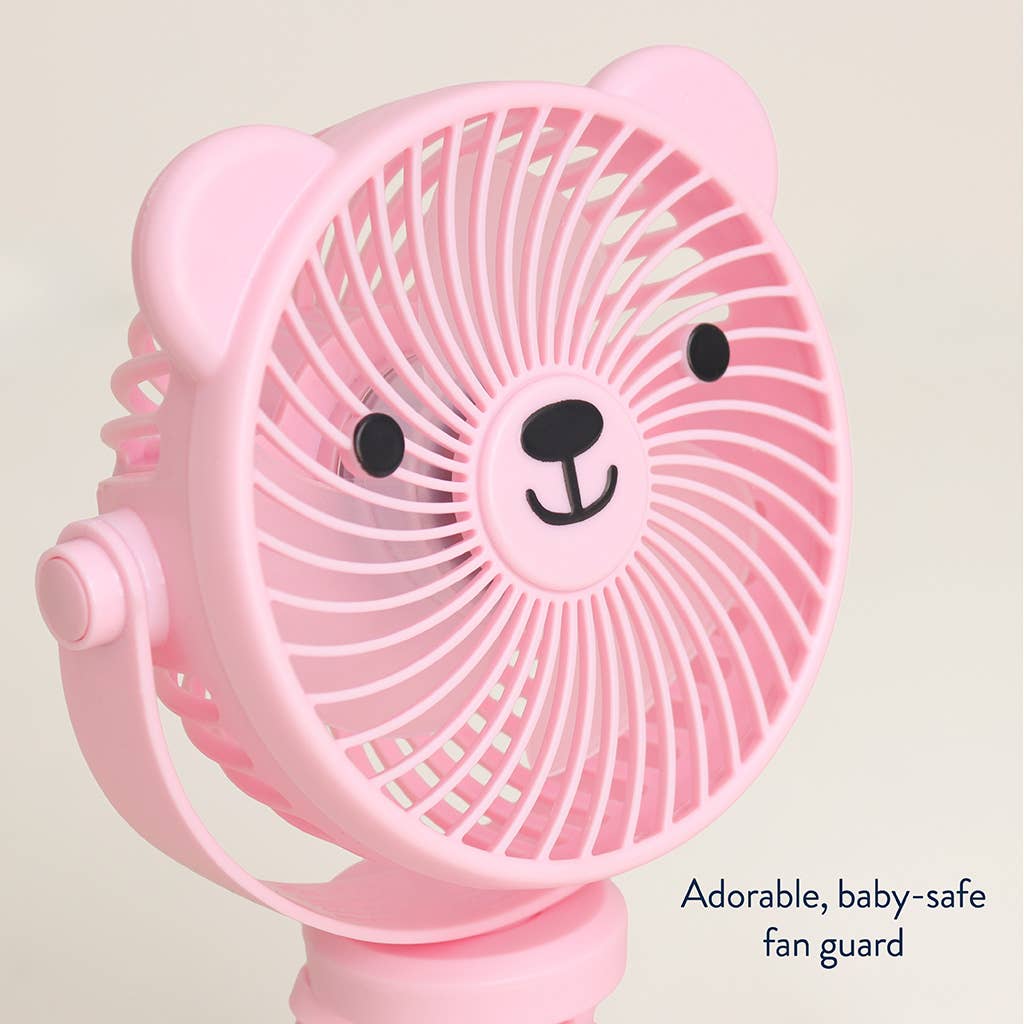 Itzy Ritzy - *NEW* Itzy Breeze 3-Speed Stroller Fan™: Pink