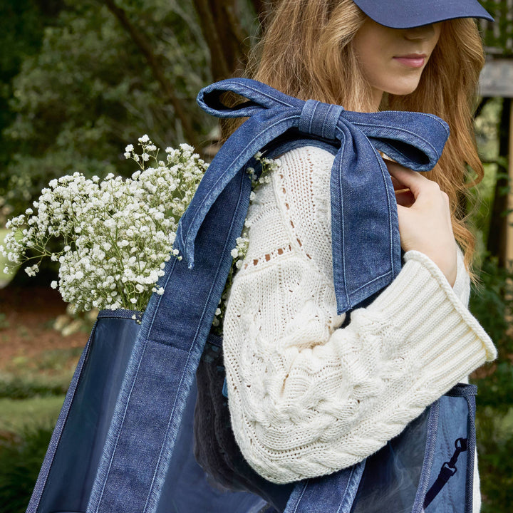 Case-Mate - Case-Mate Denim Bow Jelly Tote Bag (Classic)