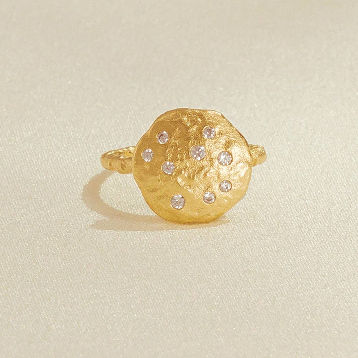 Agapée Jewelry - Lattea Ring | Jewelry Gold Gift Waterproof
