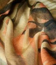 Powder - Painted Palms Wool Wrap