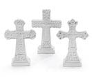 WHITE CERAMIC CROSS (PRICE IS FOR ONE)