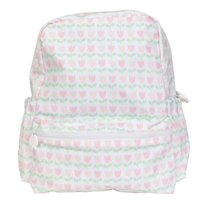 Apple Of My Isla - The Backpack in Tulips: Small