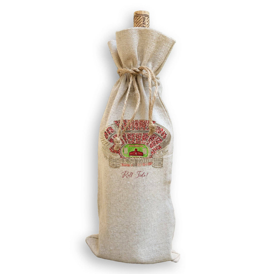 French Graffiti - Alabama Football Stadium with Quote: Dishtowel