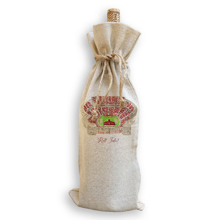 French Graffiti - Alabama Football Stadium with Quote: Dishtowel