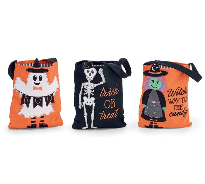 Trick or Treat Bags with Messages