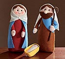 DECOR PLUSH HOLY FAMILY