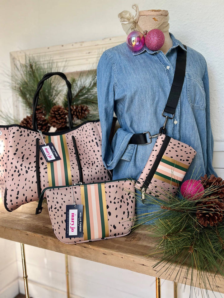 TAYLOR GRAY - The Mary Jo Small Neoprene Makeup Bag | shoptaylorgray