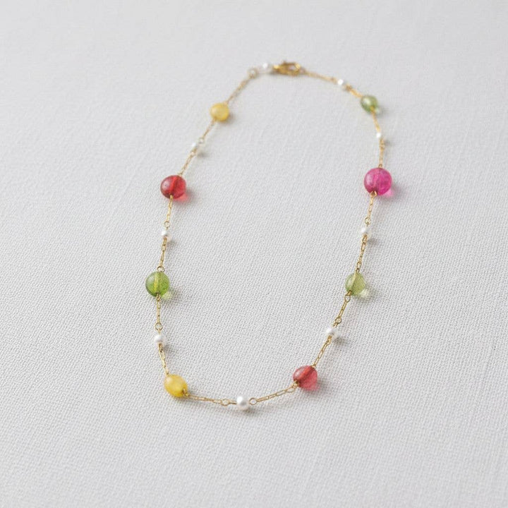 paperln - Pearl Heart Shell Necklace: A23