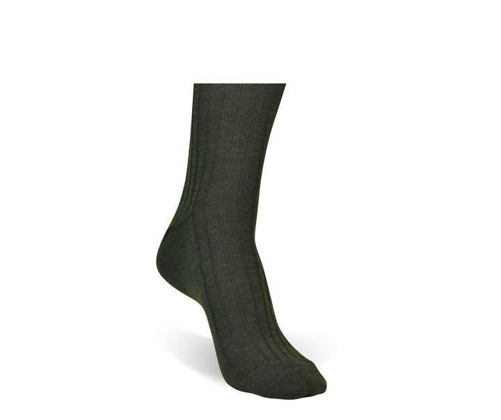 ELL & Atty - Superwash Merino Wool - Solid: Navy / Mid-Calf