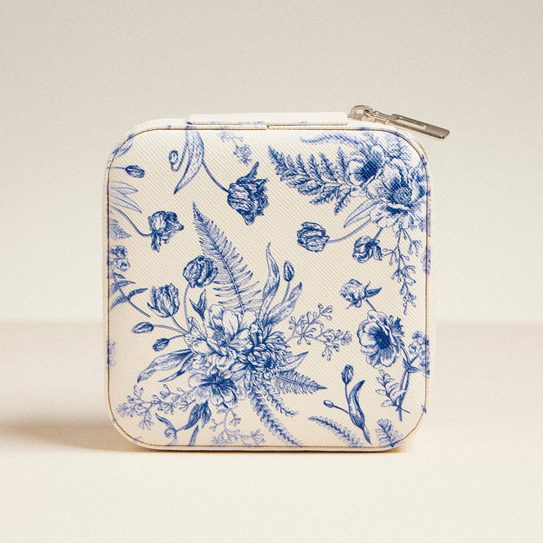 Frem - Travel-Size Blue | Blossom Jewelry Box: Navy / One / 5AC78028