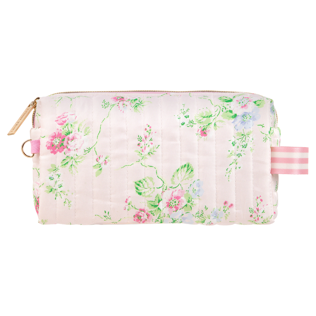 Eccolo - Laura Ashley - Pink Garden Blooms Pouch 8x5