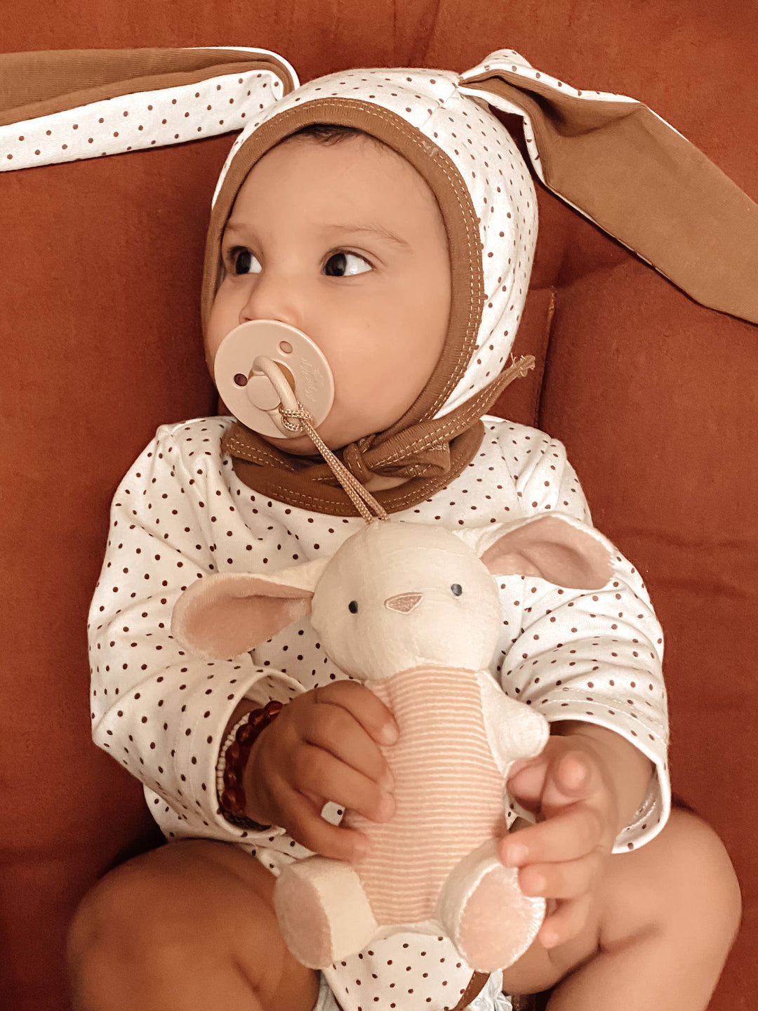 Itzy Ritzy - *NEW OPTIONS* Bitzy Pal Natural Rubber Pacifier & Plush: Goose