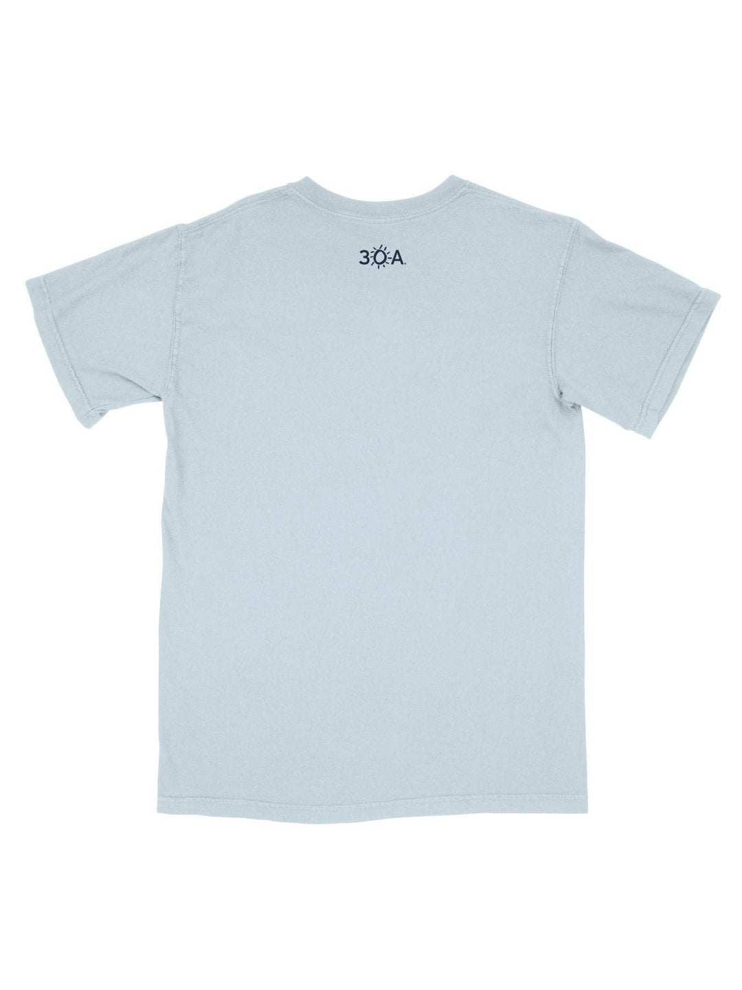 30A Gear - 30A Beach Happy Minimalistic T-Shirt: Light Green / XXL