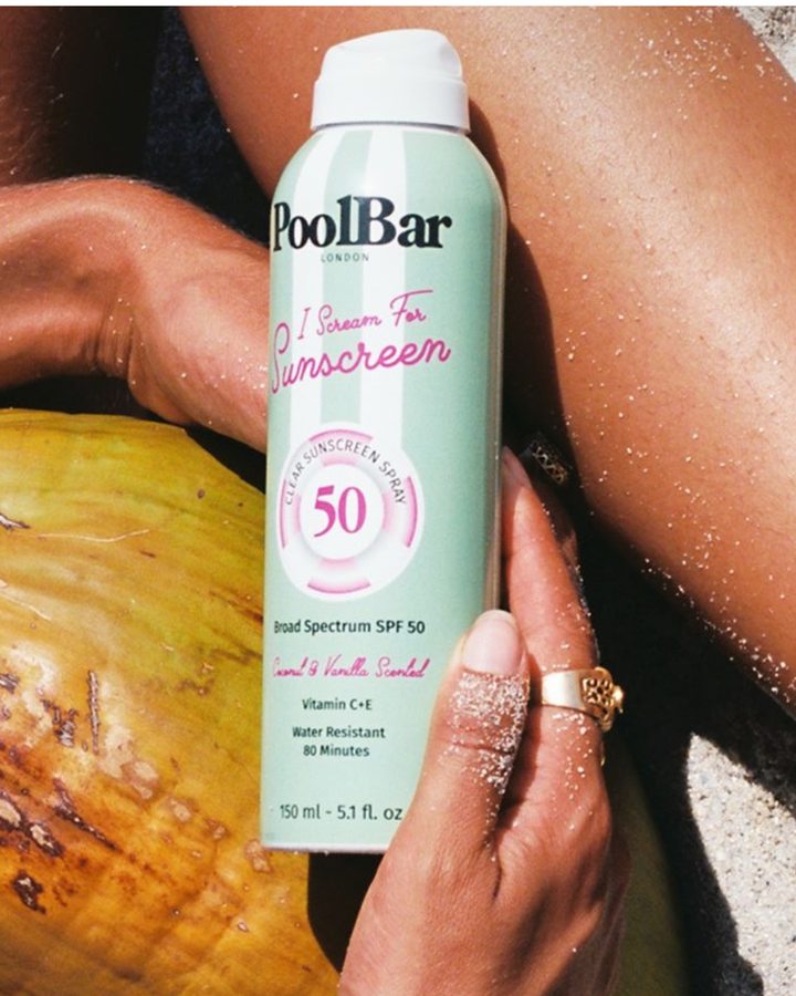 PoolBar London - SPF 50 Clear Sunscreen Spray