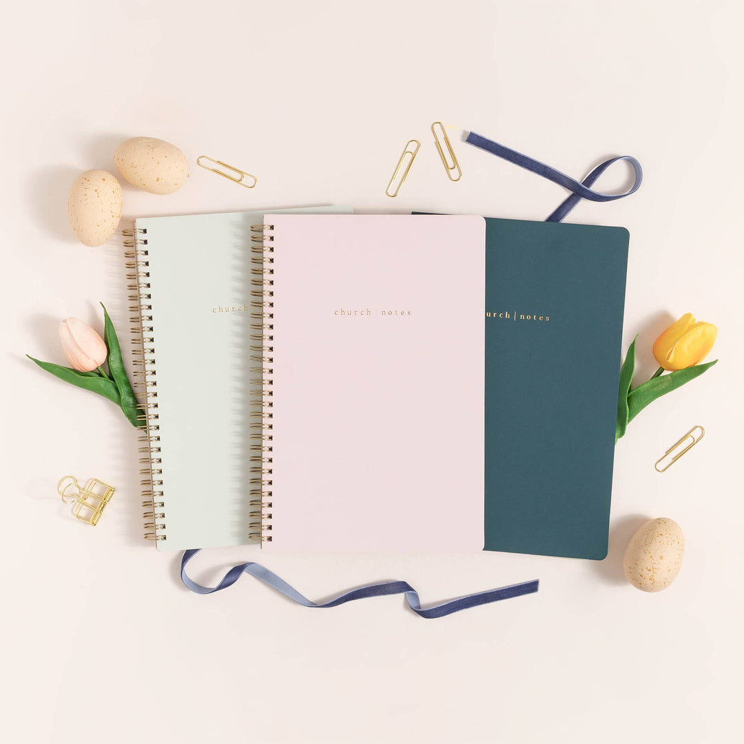 Church Notes Co. - Church Notes Notebook - Blush Pink