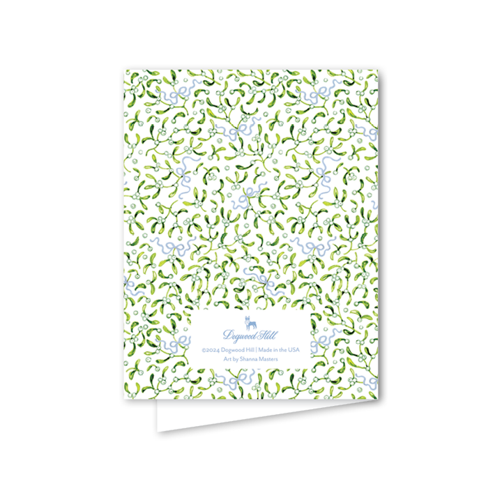 Dogwood Hill - Isla Bahia Mistletoe Blue: Single Card