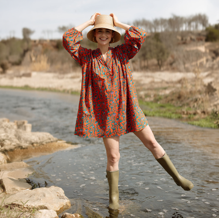 Sunshine Tienda - Wildflower Tango Lilly Dress: XL