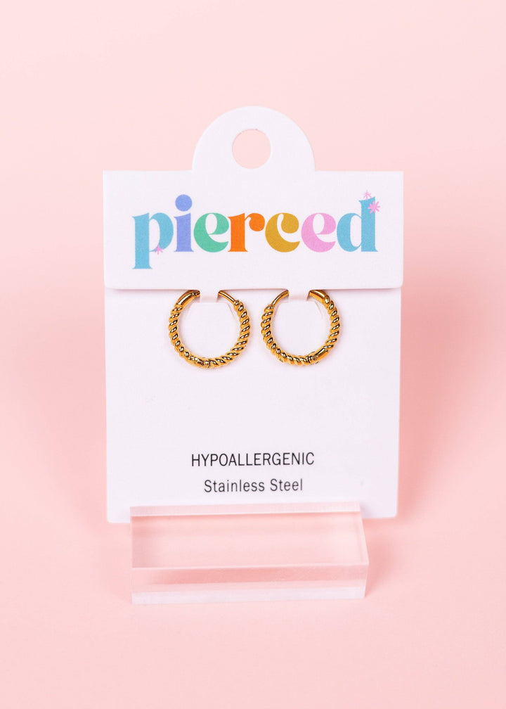 Pierced Co - Skinny Rope Huggies