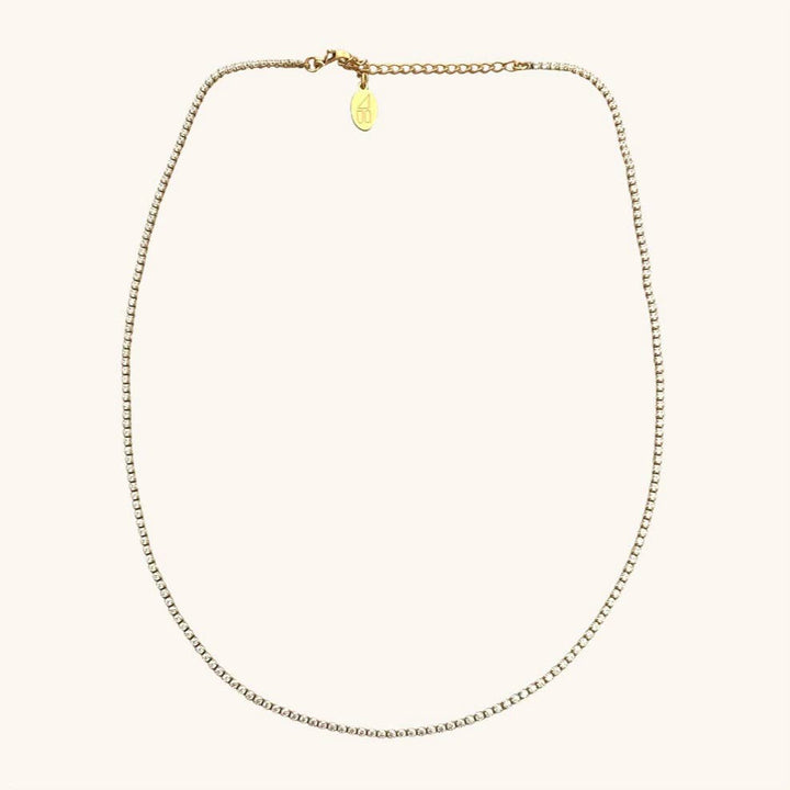 Nikki Smith Designs - Micro Tennis Necklace- Waterproof