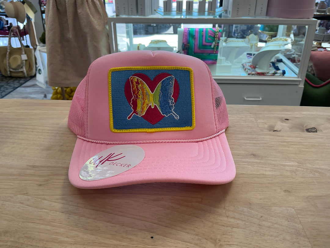 Butterfly Heart Trucker Hat