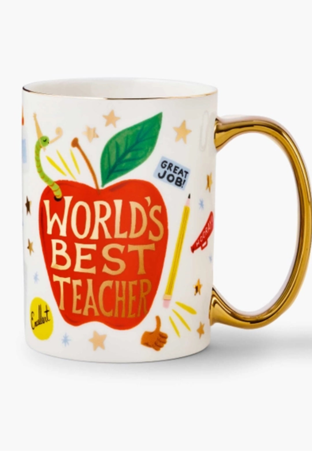 World's Best Teacher Mug - Rifle Paper. Co