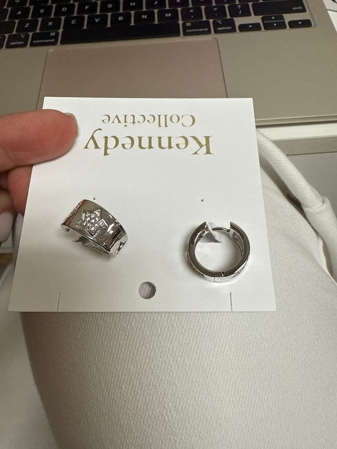 Earring Huggie Real 18K plated