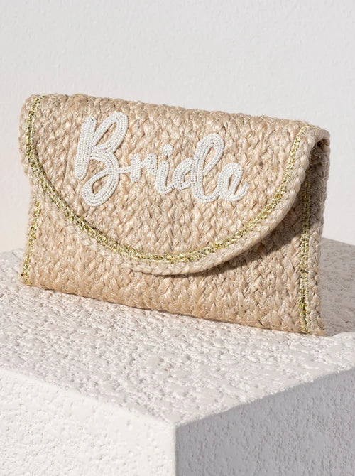 Shiraleah - Bride Clutch - natural