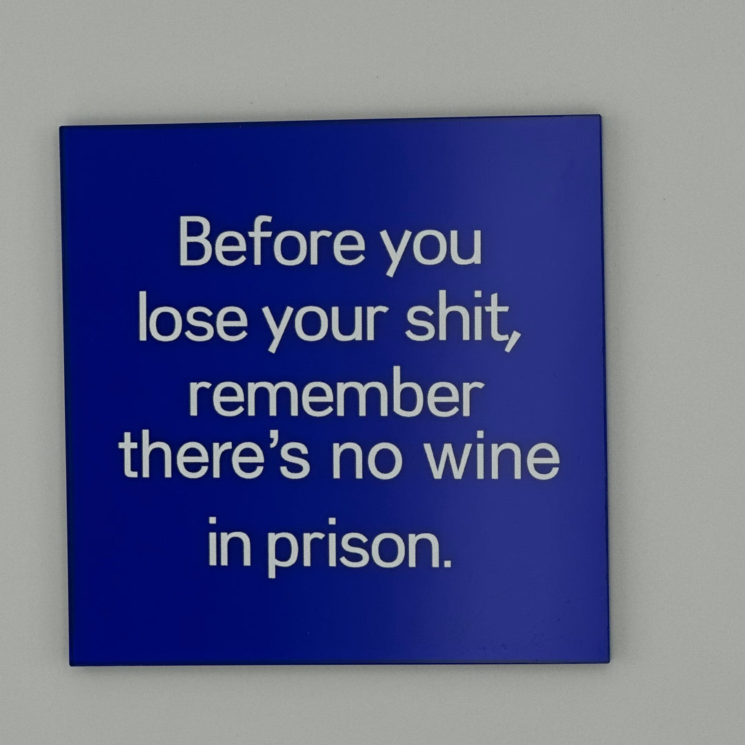 Before you lose your shit, remember there's no win