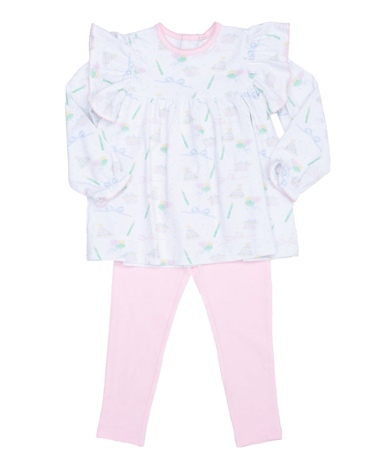 Abree Let's Celebrate Legging Set