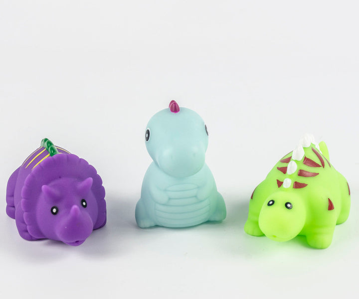 Buddy & Barney Bath Time Dinosaur Squirter & LED Set