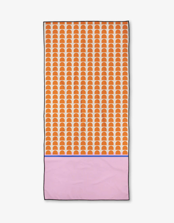Geometry Micro-loop Beach Towel