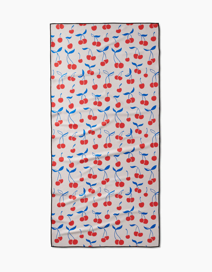 Geometry Micro-loop Beach Towel