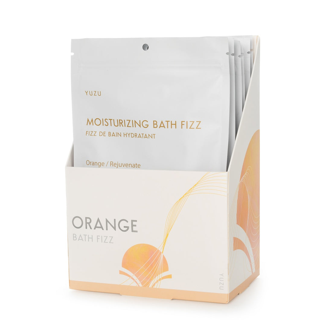 Full Size Bath Fizz Packet - Orange (5oz)