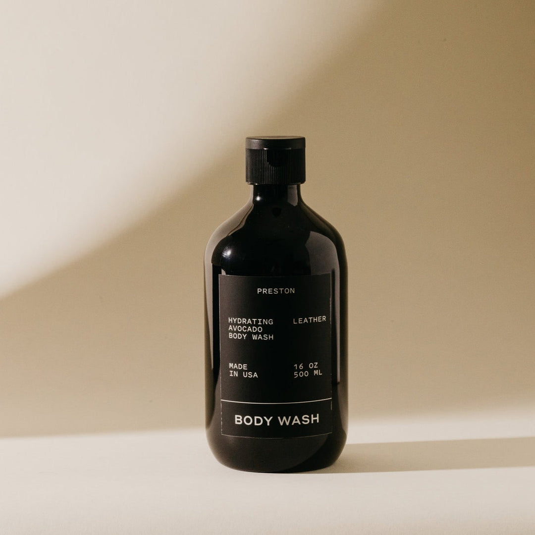 Preston Body Wash - Leather - 16 Oz