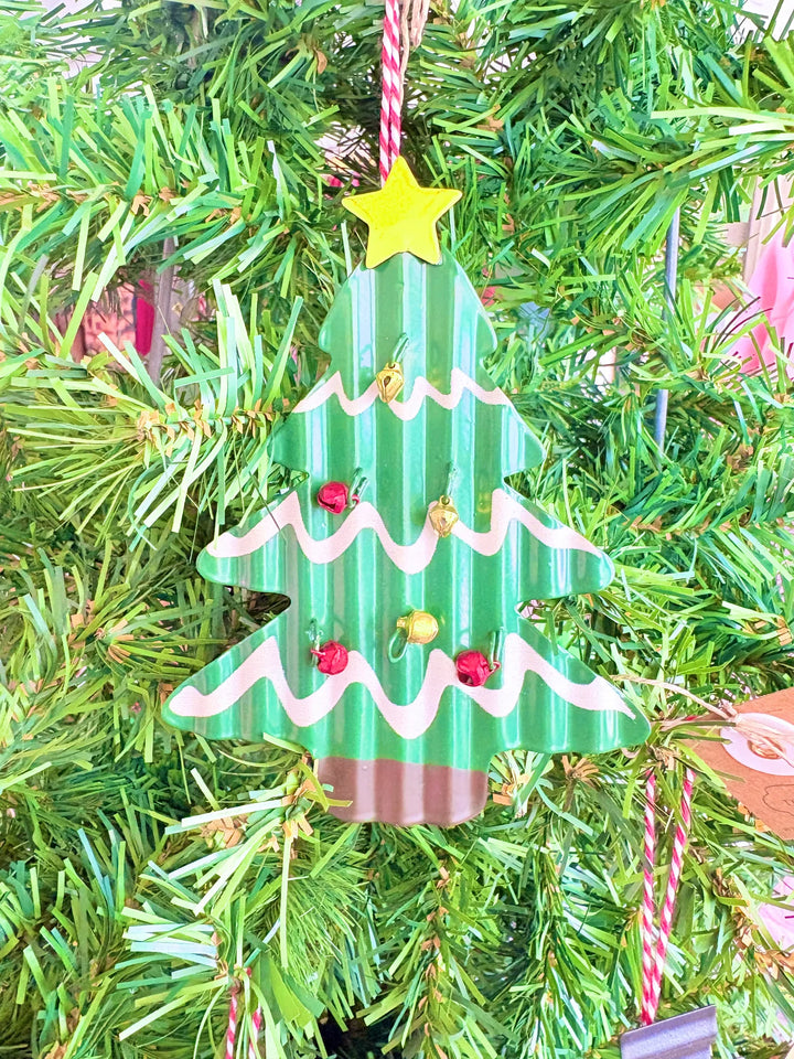 Christmas Tin Ornaments