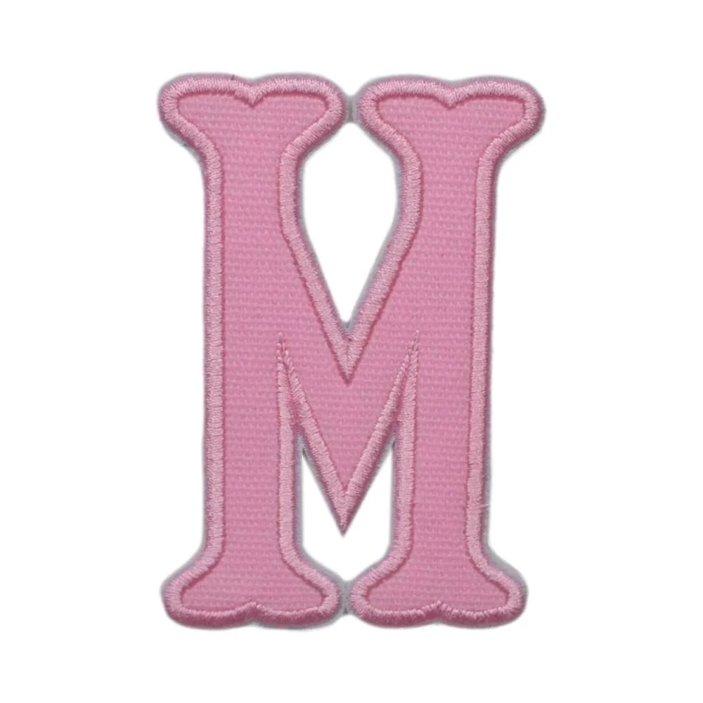 LETTER APPLIQUÉS-M