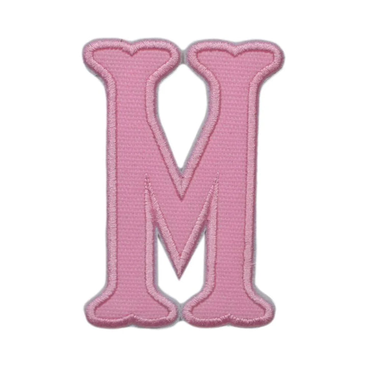 LETTER APPLIQUÉS-M